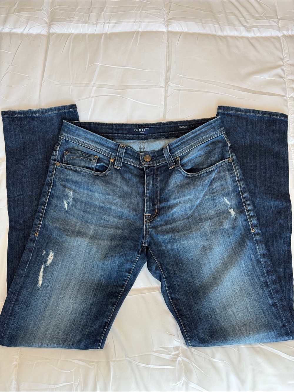 Fidelity Men’s Jimmy Slim Straight Jeans